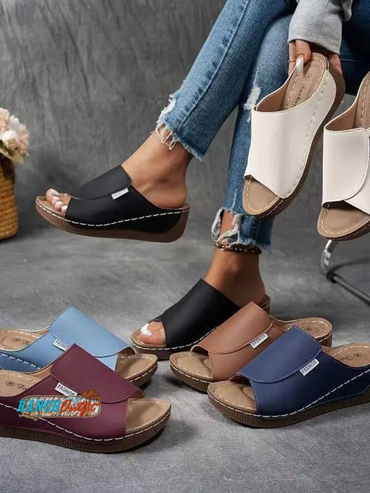 Women Flat Sandals Orthopedic Arch Support Walking Summer Sandals