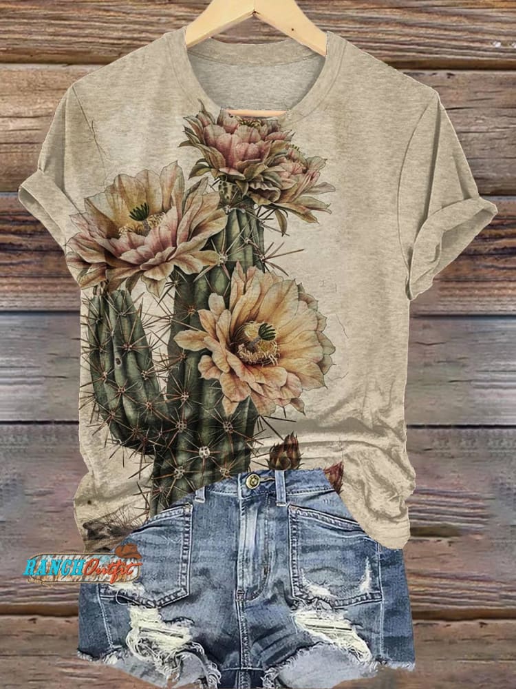 Cactus Art T-shirt