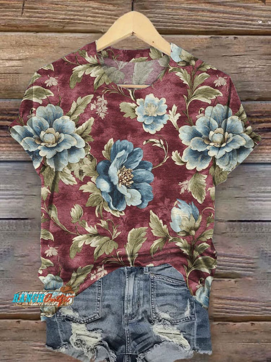Vintage Art Print T-shirt