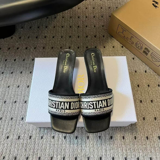 Classic Minimalist Block Heel Sandals