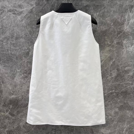 Vacation Style Tie-Waist Dress
