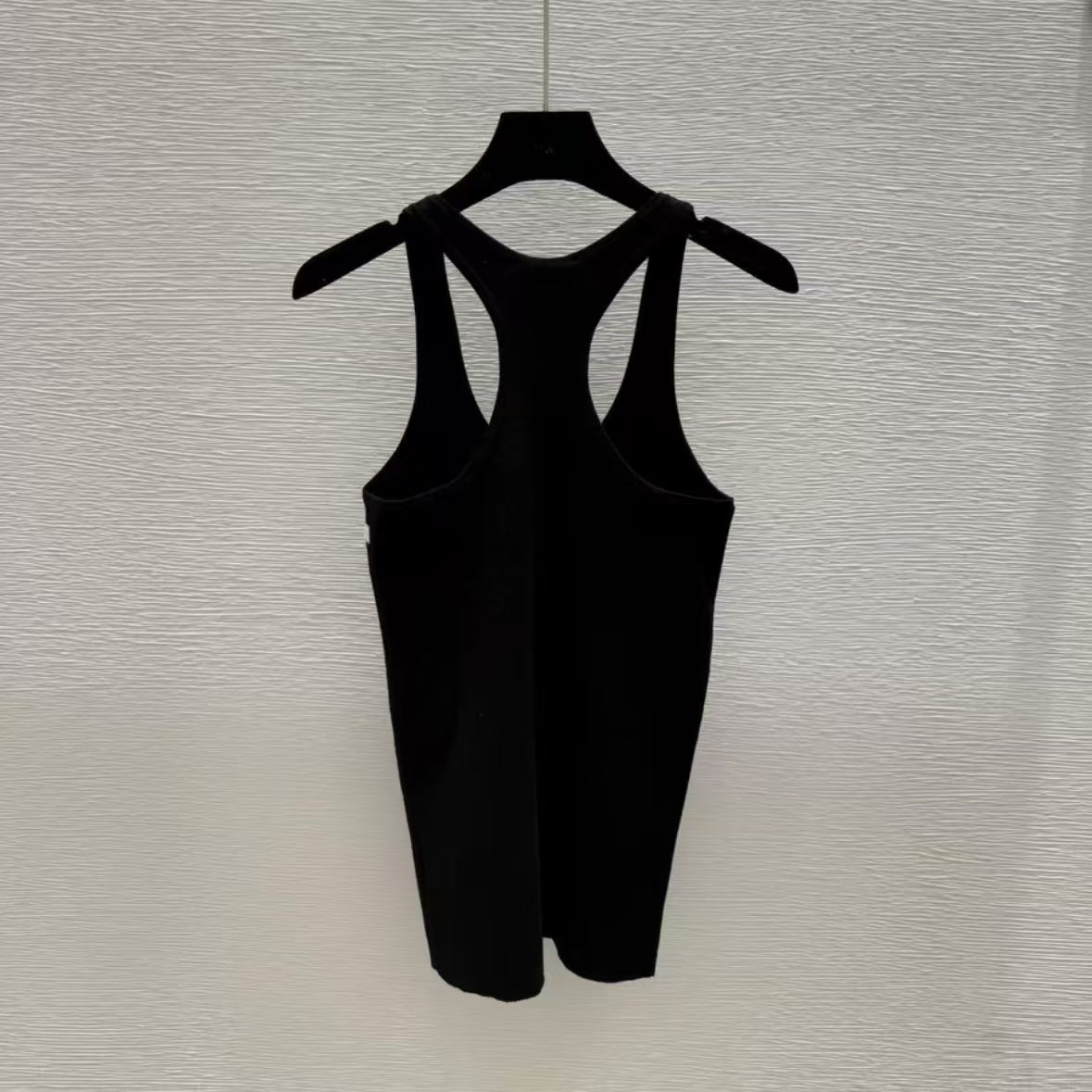 Classic Minimalist U-Neck Knit Vest