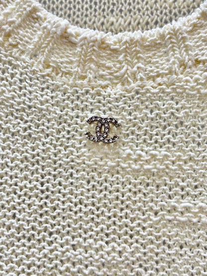 Breathable Open-Weave Knit Vest