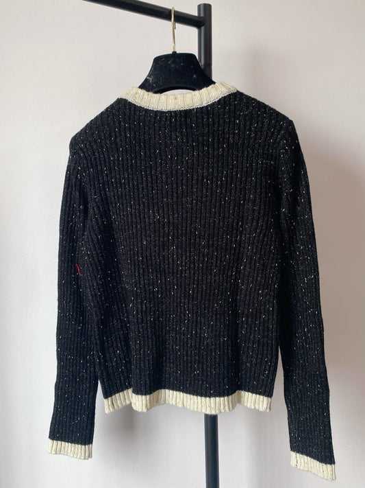 Signature Iconic Detail Knit Sweater